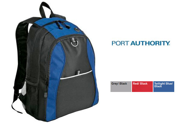 Port & Company® Improved Contrast Honeycomb Backpack
