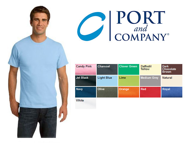 Port & Company�� Essential 100% Organic Ring Spun Cotton T-Shir