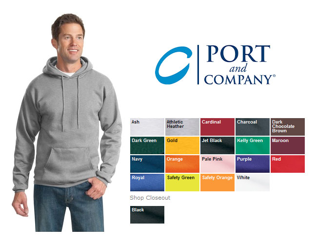 Port and Co Hooed Pullover